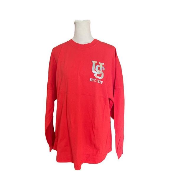 Universal Studios Coral & Silver Spirit Jersey Size Medium - Picture 1 of 4